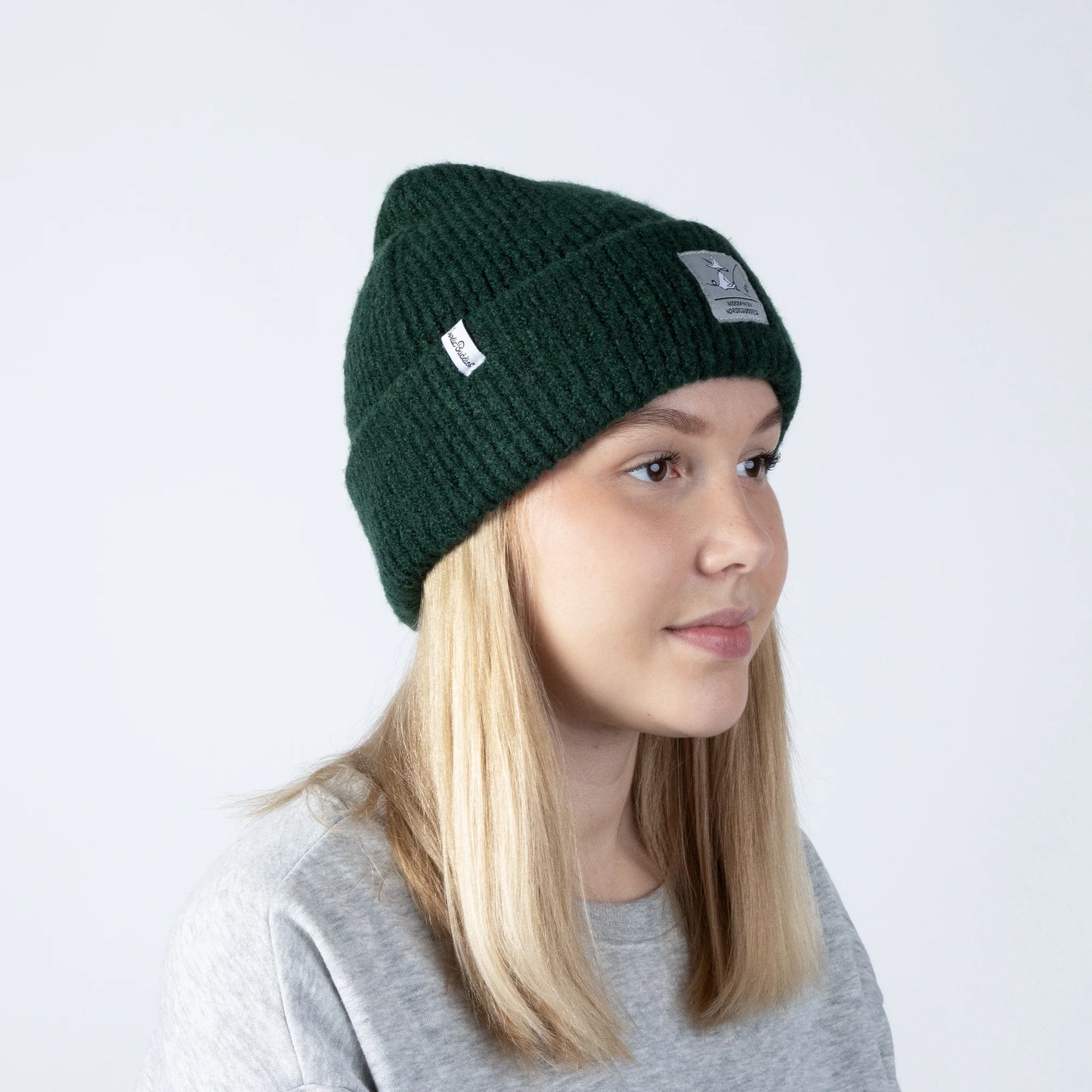 MOOMIN BEANIE - SNUFKIN, DARK GREEN
