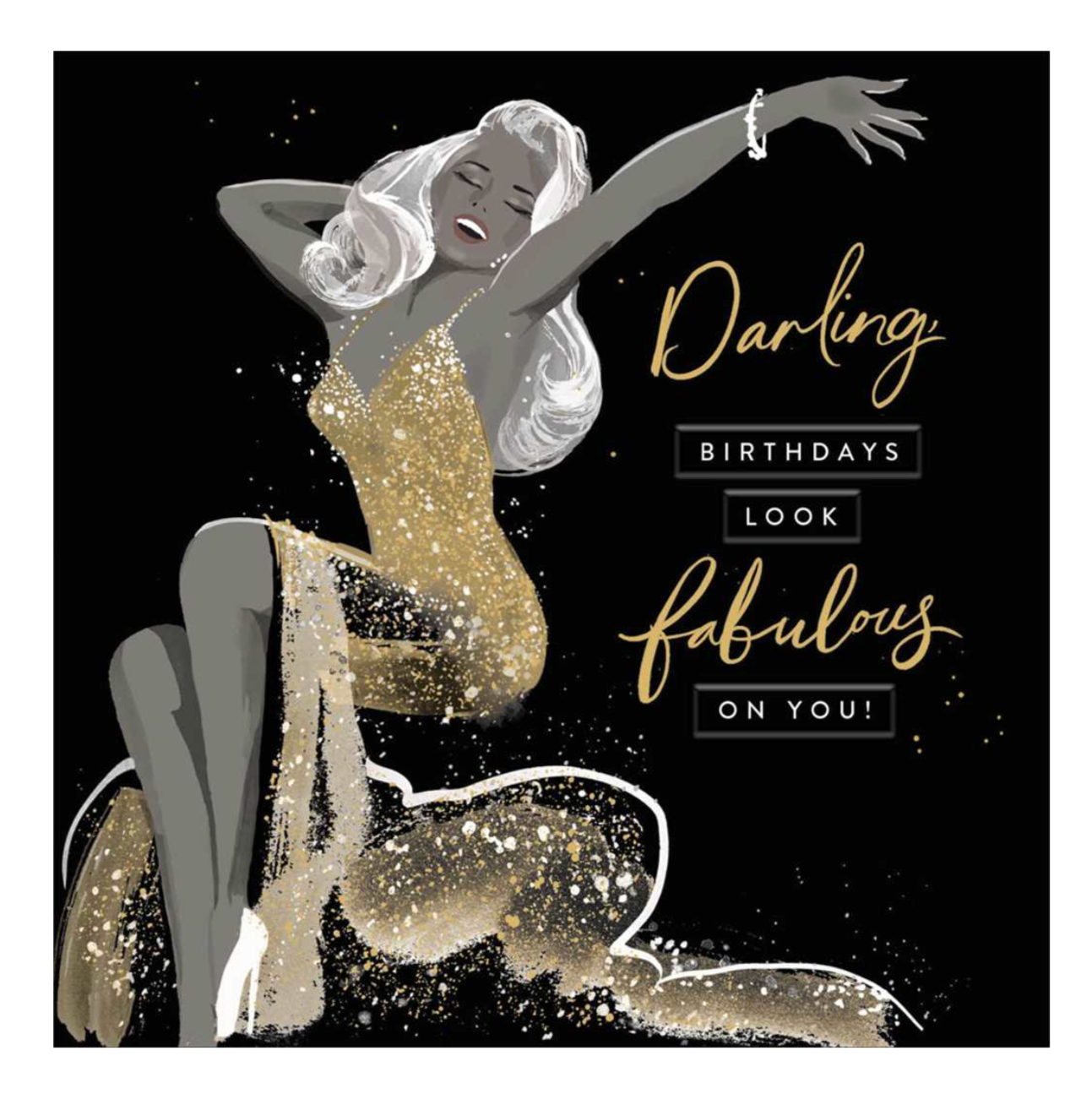 GREETING CARD - BIRTHDAY DARLING