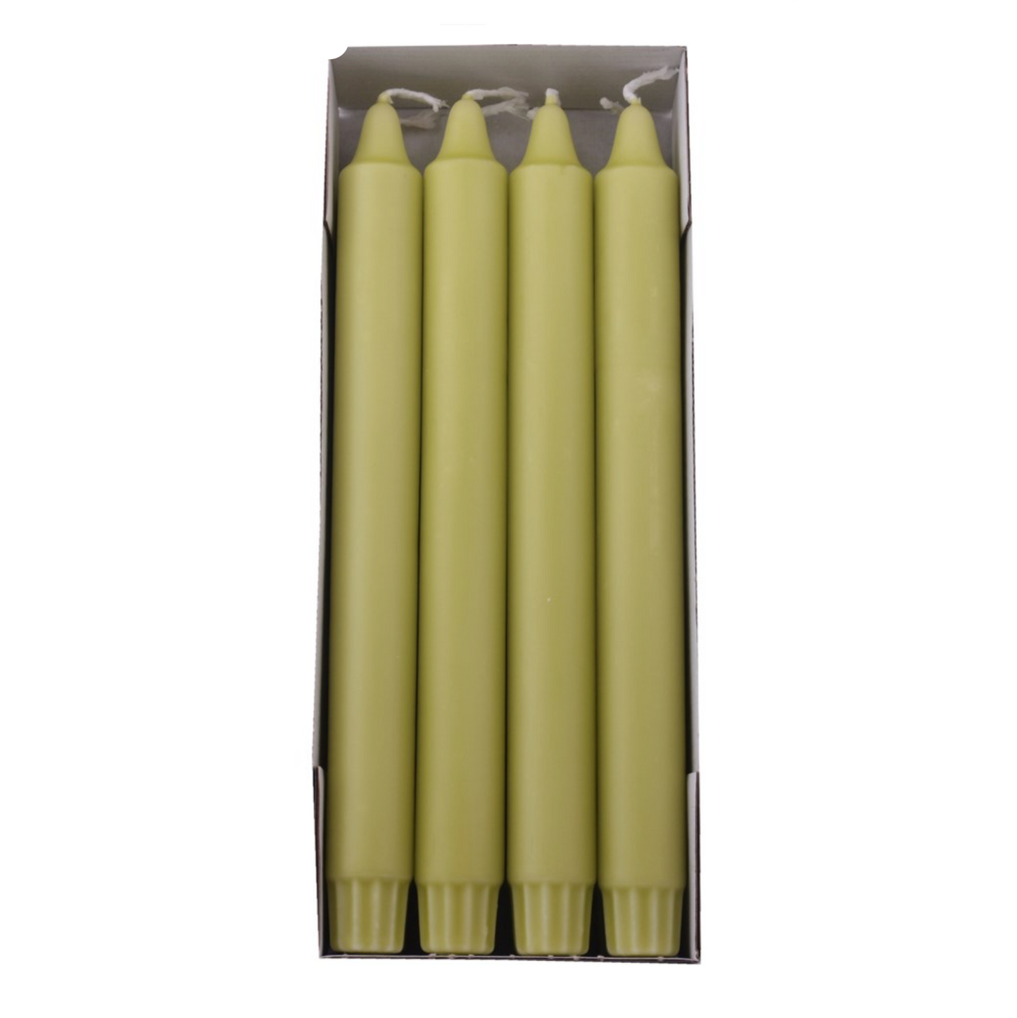 DANISH CANDLE, PILLAR - LIME 10"H