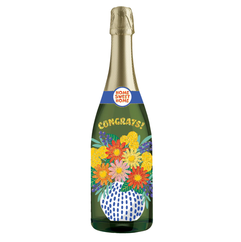 CHAMPAGNE CARD - NEW HOME