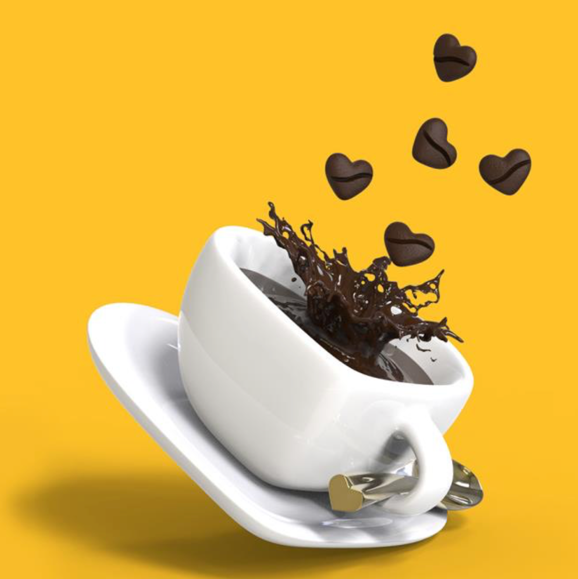 KEY CHAIN - LOVE COFFEE