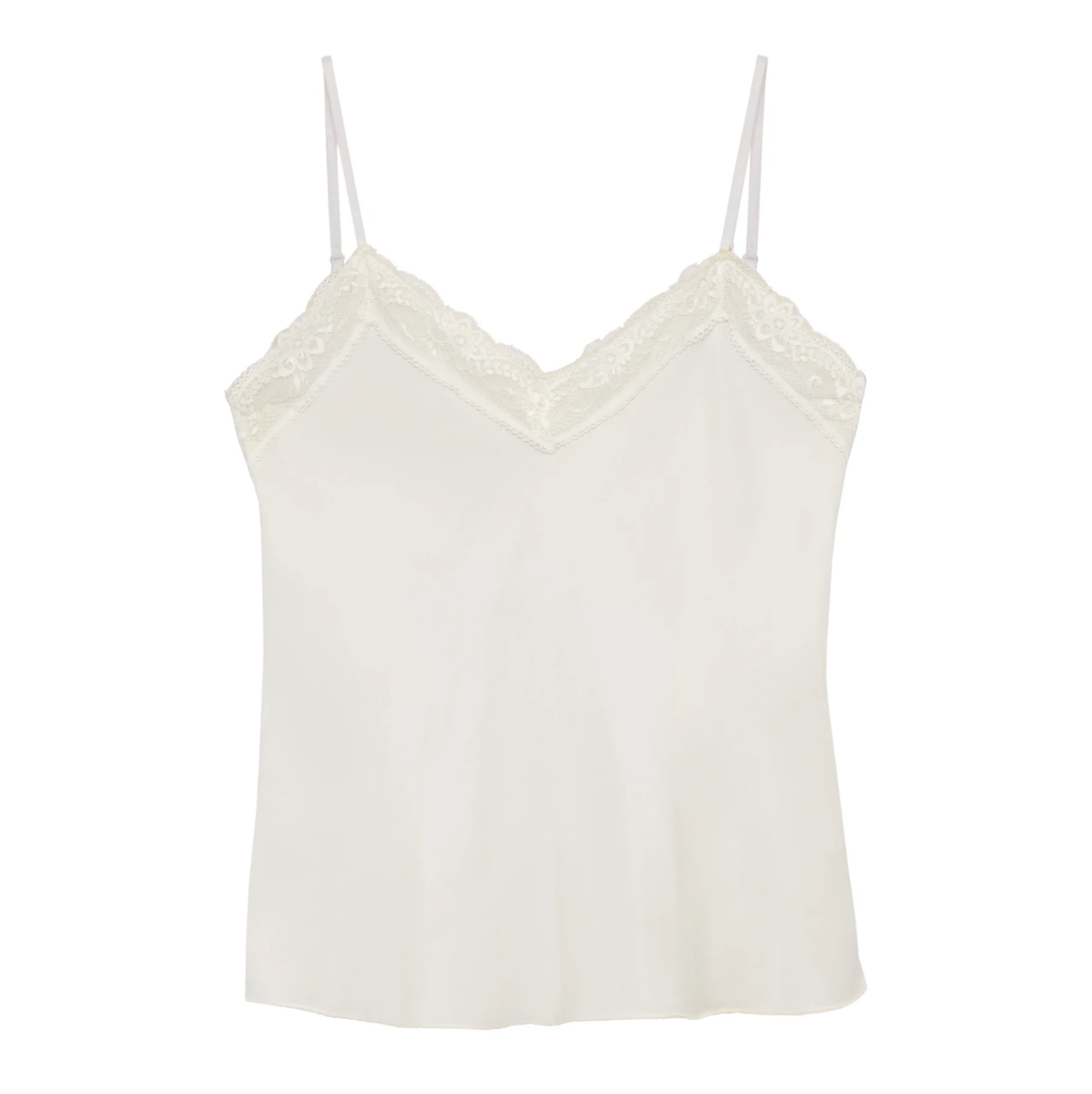 TOP SATIN, ALLURE - OFF-WHITE