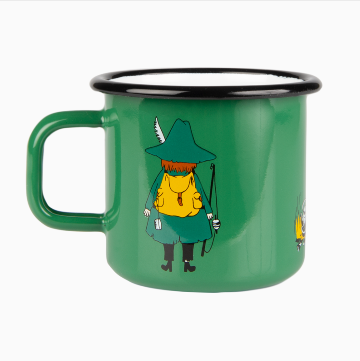 MOOMIN MUG (BIG), ENAMEL - SNUFKIN
