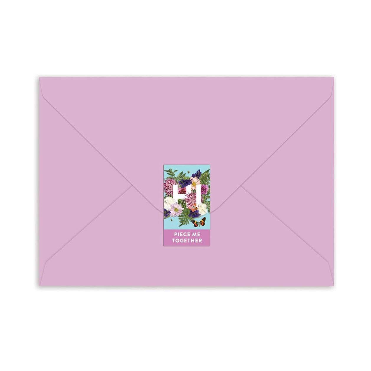 GREETING CARD PUZZLE - SAY IT WITH FLOWERS