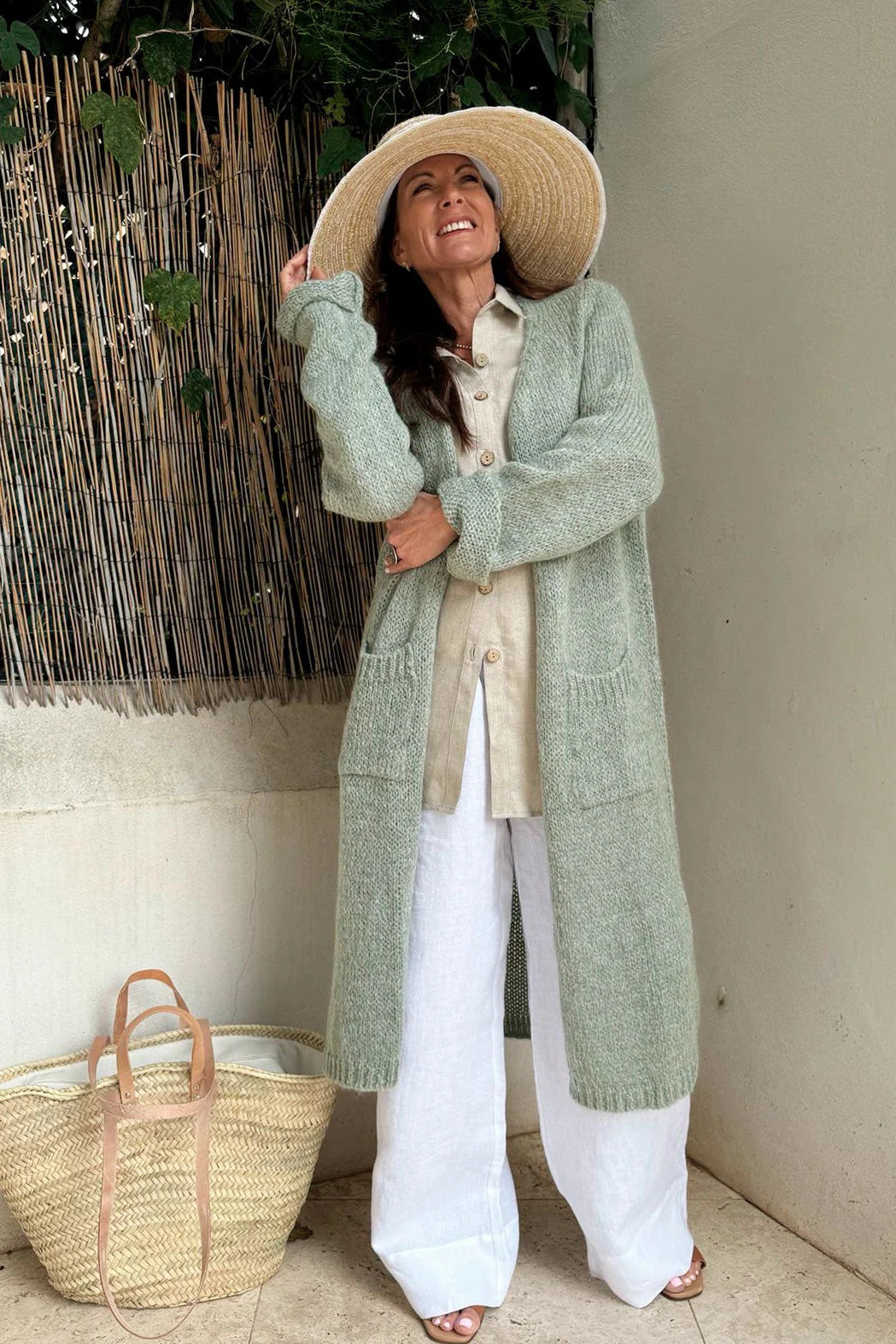 CARDIGAN, SLOWLY MORNING - DANISH GREEN