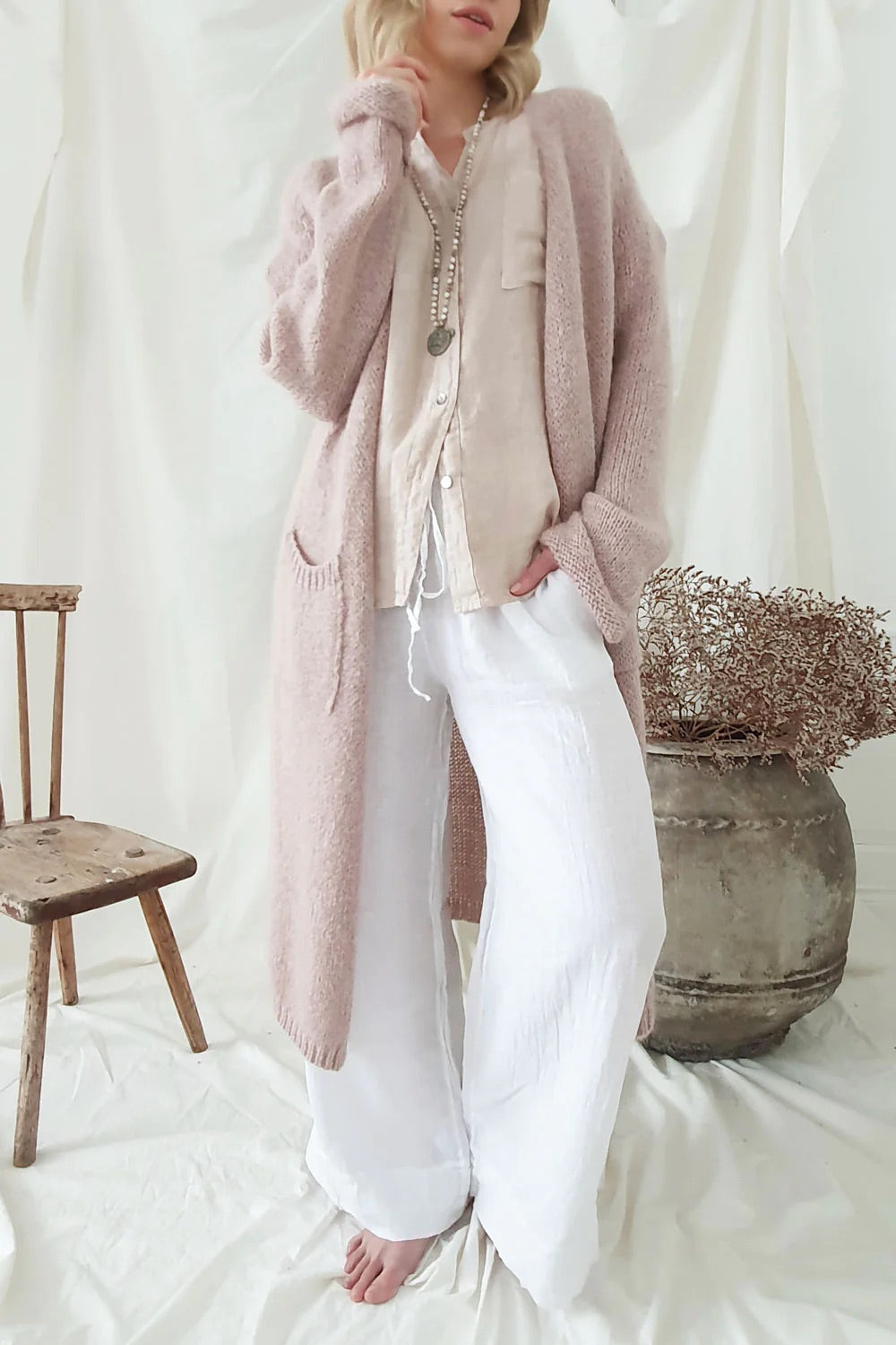 CARDIGAN, SLOWLY MORNING - ROSE