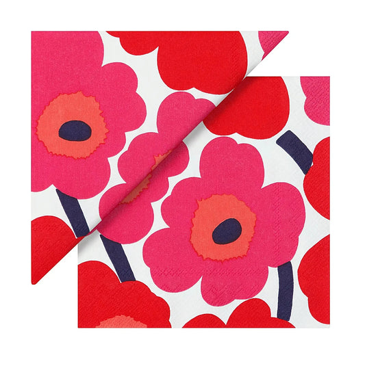 MARIMEKKO NAPKINS - UNIKKO RED
