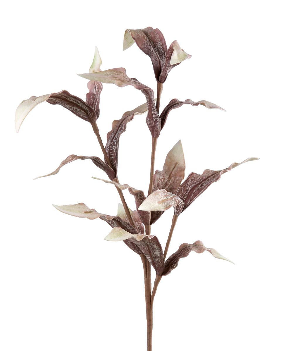 LEAVES SPRAY - BROWN