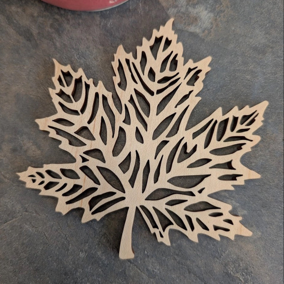 COASTER, WOOD - MAPLE LEAF