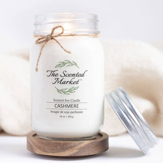 CANDLE (SOY WAX) - CASHMERE 16oz