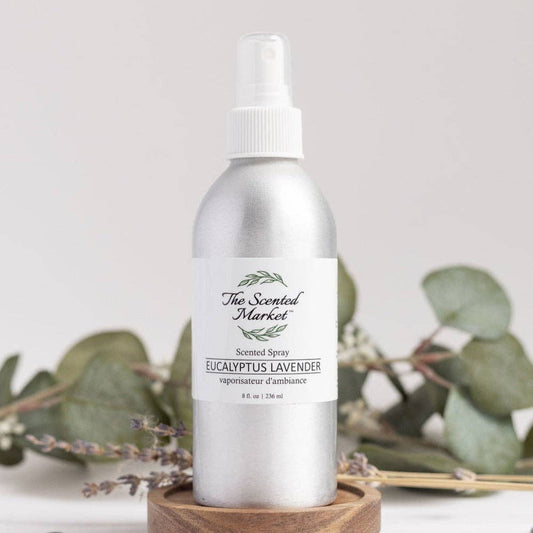 SCENTED SPRAY - EUCALYPTUS LAVENDER 8 oz