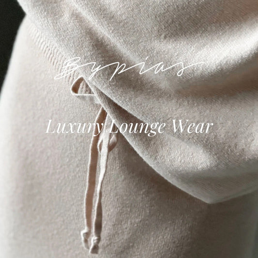 LOUNGE WEAR, SKIRT - BEIGE, KNIT