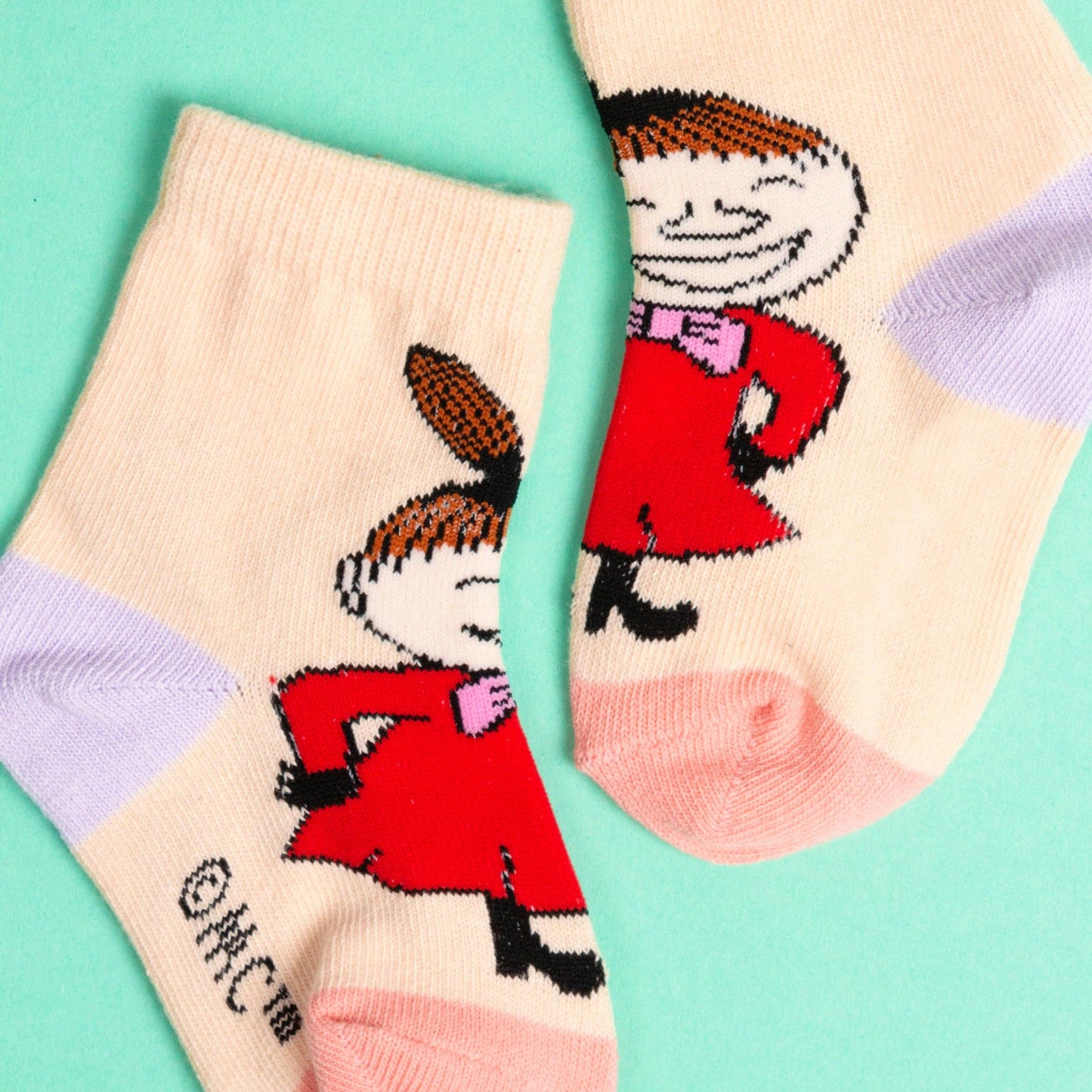MOOMIN BABY SOCKS, LITTLE MY (DOUBLE PAK)