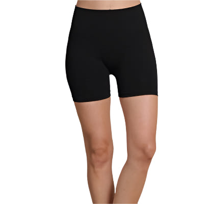 SHORTS, TUMMY CONTROL - BLACK