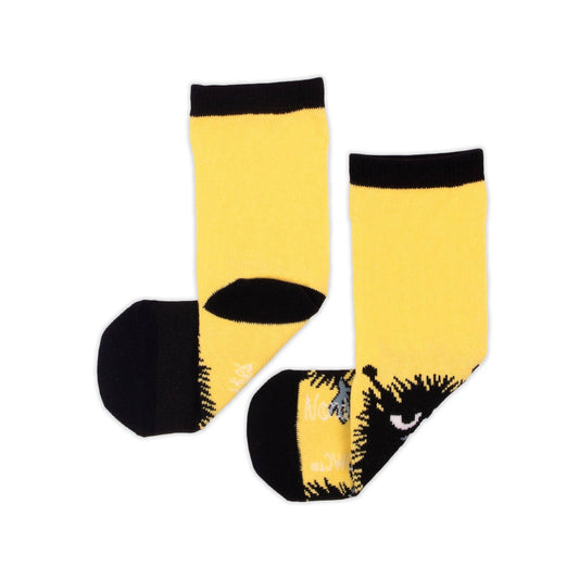 MOOMIN SOCKS (STINKY), KIDS - YELLOW/NAVY