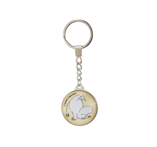 MOOMIN KEY RING, HAPPY - YELLOW
