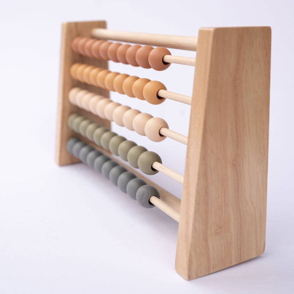 ABACUS, WOODEN - NEUTRAL