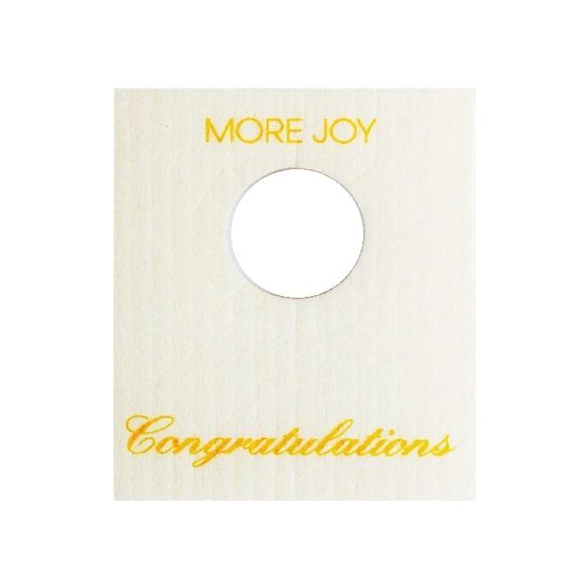 WINE BOTTLE NECK TAG - CONGRATULATIONS