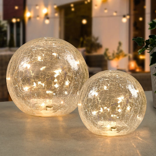 DECOR LIGHT (LED), GLASS SPHERE