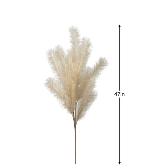 PAMPAS FEATHER STEM - CREAM