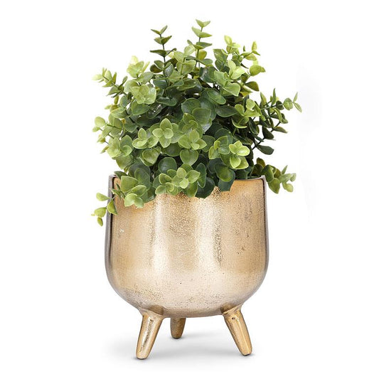 PLANTER/ICE BUCKET (TRIPOD) - GOLD
