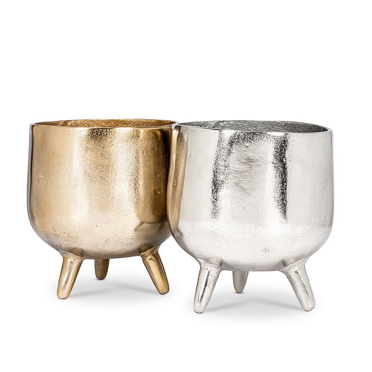 PLANTER/ICE BUCKET (TRIPOD) - GOLD