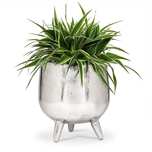 30% OFF! PLANTER/ICE BUCKET (TRIPOD) - NICKELPLATED