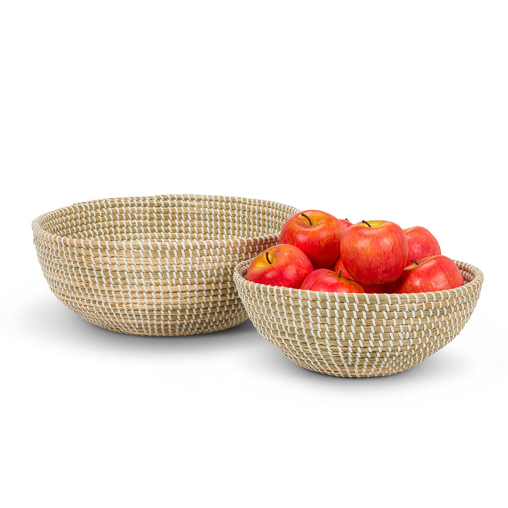 50% OFF! BOWL / BASKET - WHITE, LARGE