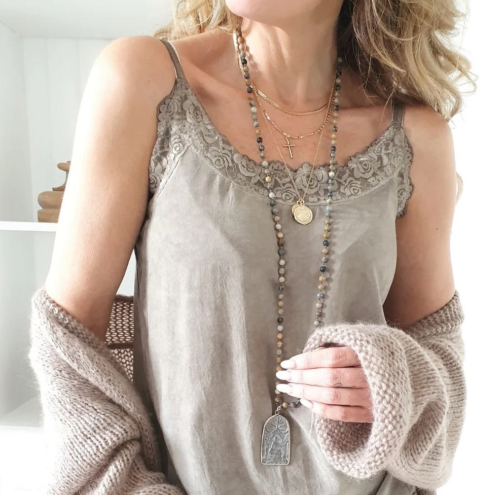 NICOLE TOP - TAUPE