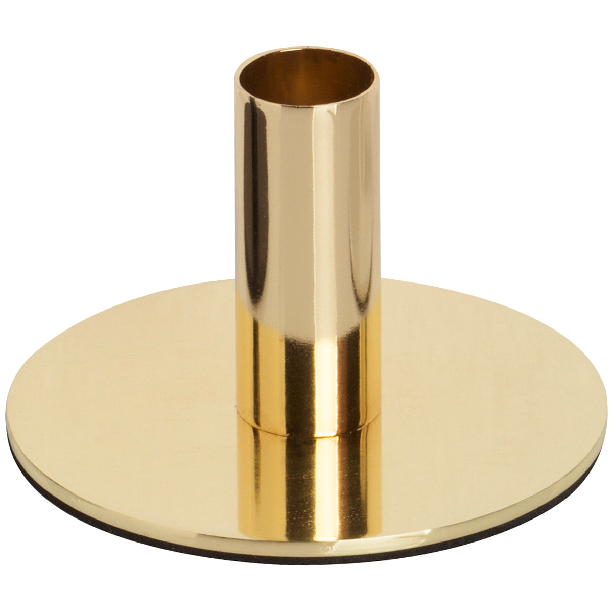CANDLE HOLDER - METAL GOLD