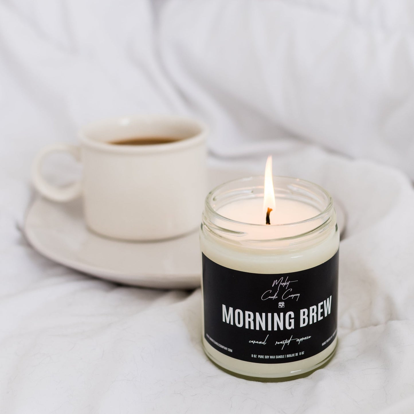 CANDLE (SOY WAX), MORNING BREW 8oz