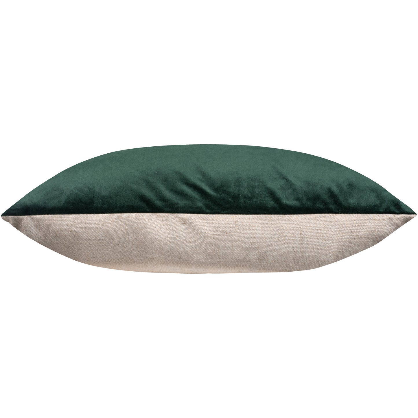 PILLOW OLIVER 20x20" - HUNTER GREEN VELVET