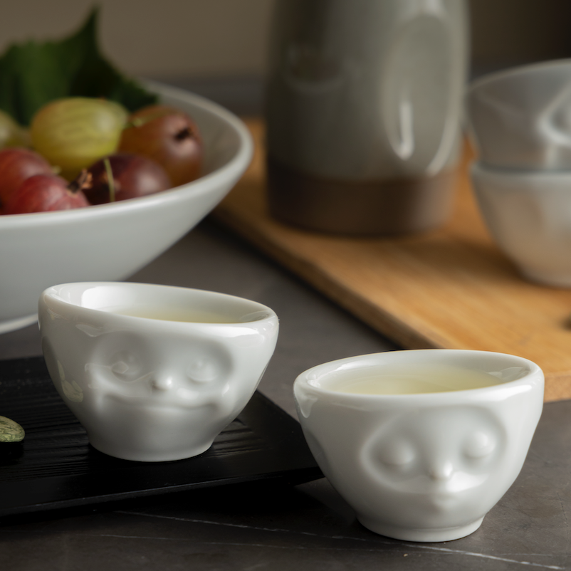 EGG CUP SET#1 - KISSING & DREAMY