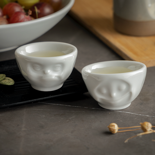 EGG CUP SET#3 - HAPPY & HMPFF