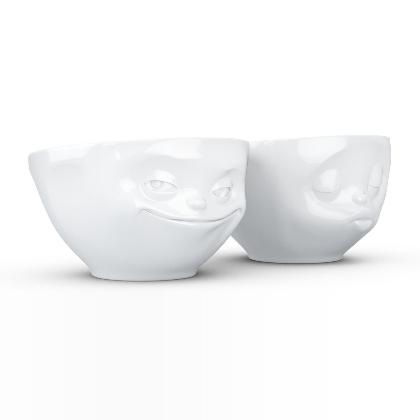 BOWL SET #1, (MEDIUM) - KISSING&GRINNING