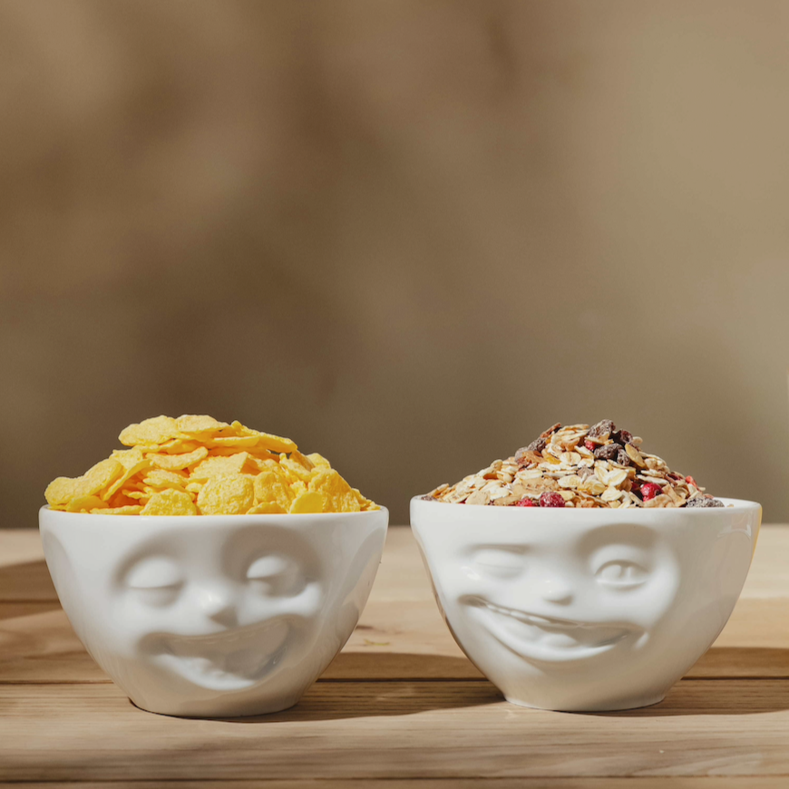 BOWL SET #4, (MEDIUM) - LAUGHING&WINKING