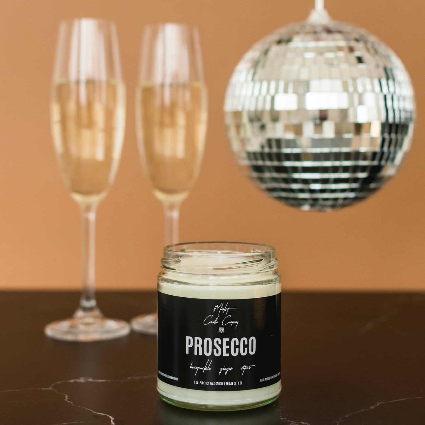 CANDLE (SOY WAX), PROSECCO 8oz