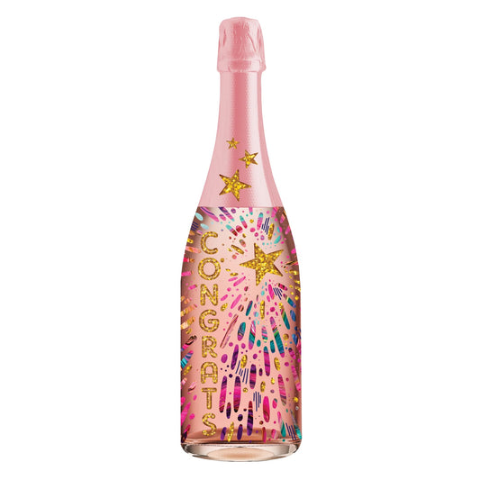 CHAMPAGNE CARD - CONGRATS