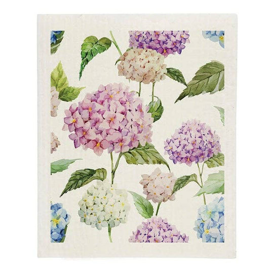 DISHCLOTH - HYDRANGEA, MULTICOLOUR
