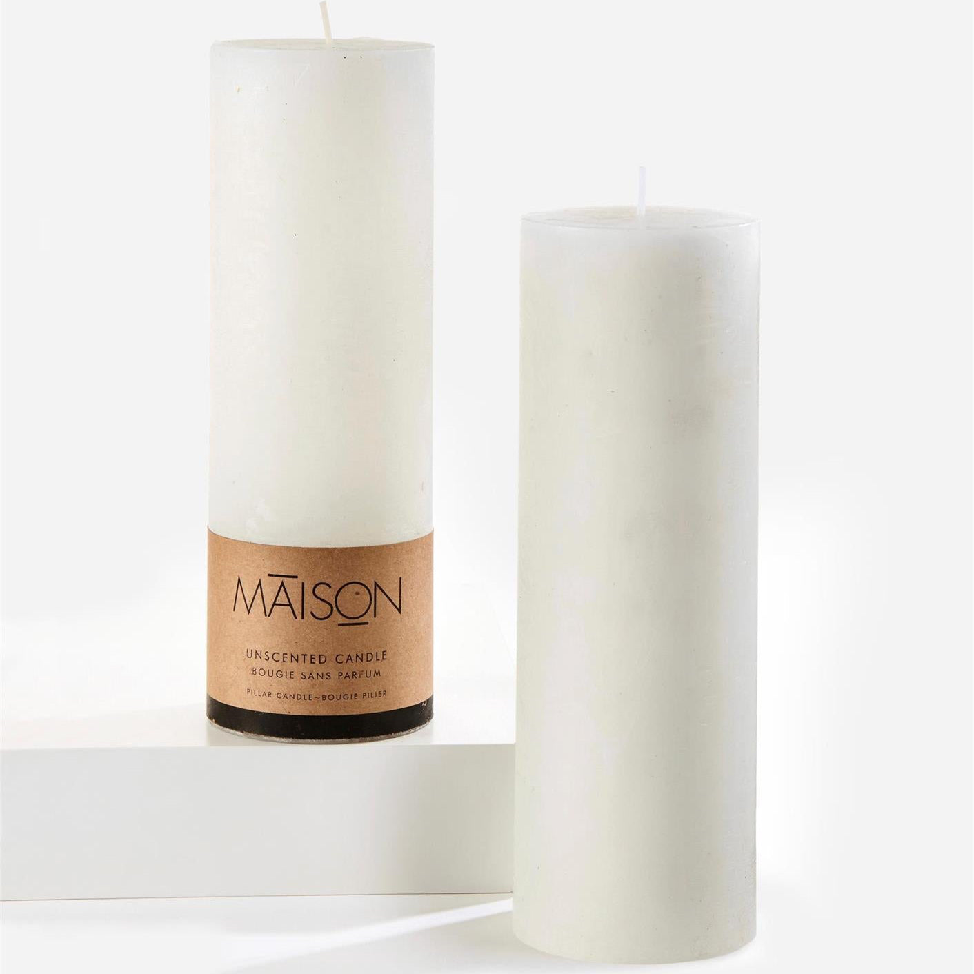 CANDLE, PILLAR - RUSTIC 3" x 9"