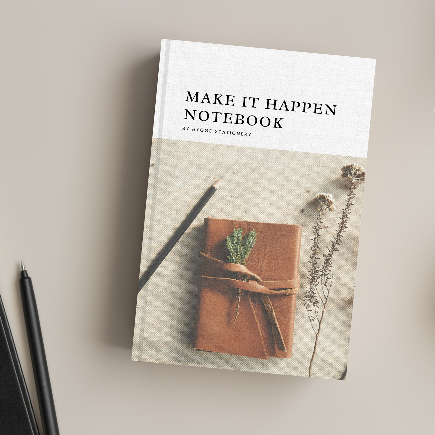 NOTEBOOK, MAKE IT HAPPEN - LINED