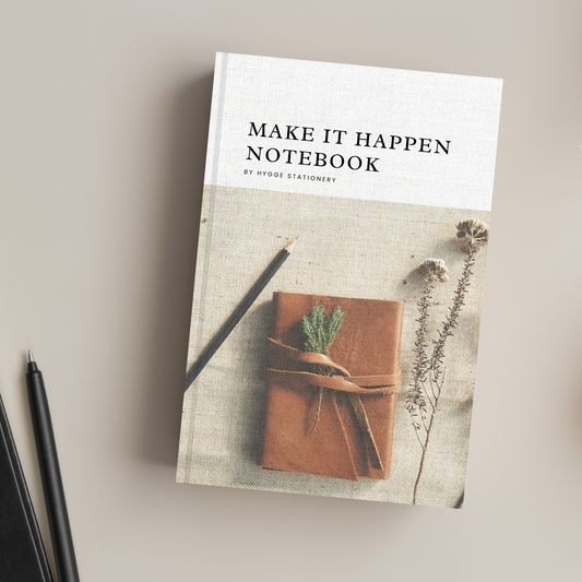 NOTEBOOK, MAKE IT HAPPEN - LINED