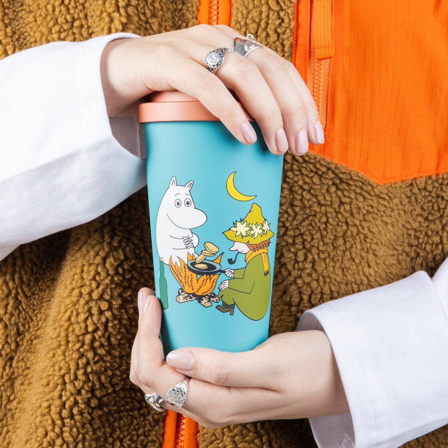 MOOMIN TAKE AWAY MUG - MOOMIN & SNUFKIN
