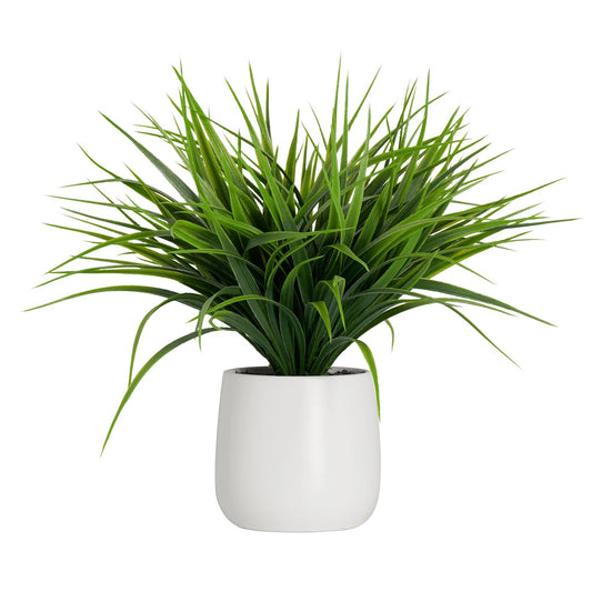 FAUX POTTED PLANT - MODERN GRASS
