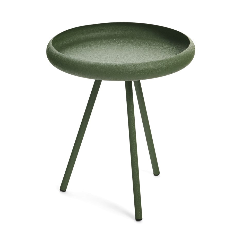 TABLE, IRON - GREEN 16" x 18"