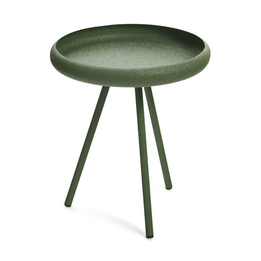 TABLE, IRON - GREEN 16" x 18"