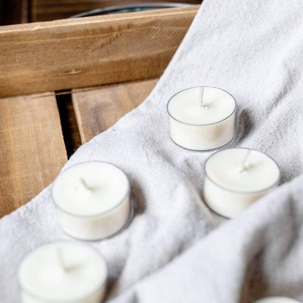TEALIGHTS SOY, 6-PACK - LAVENDER WILD SAGE