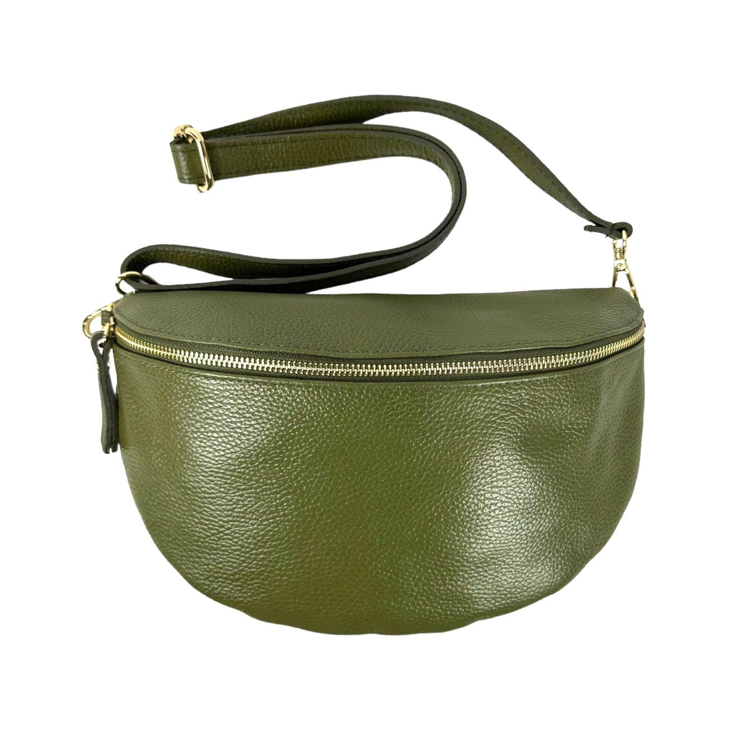 ITALIAN LEATHER - FANNY PACK, LARGE