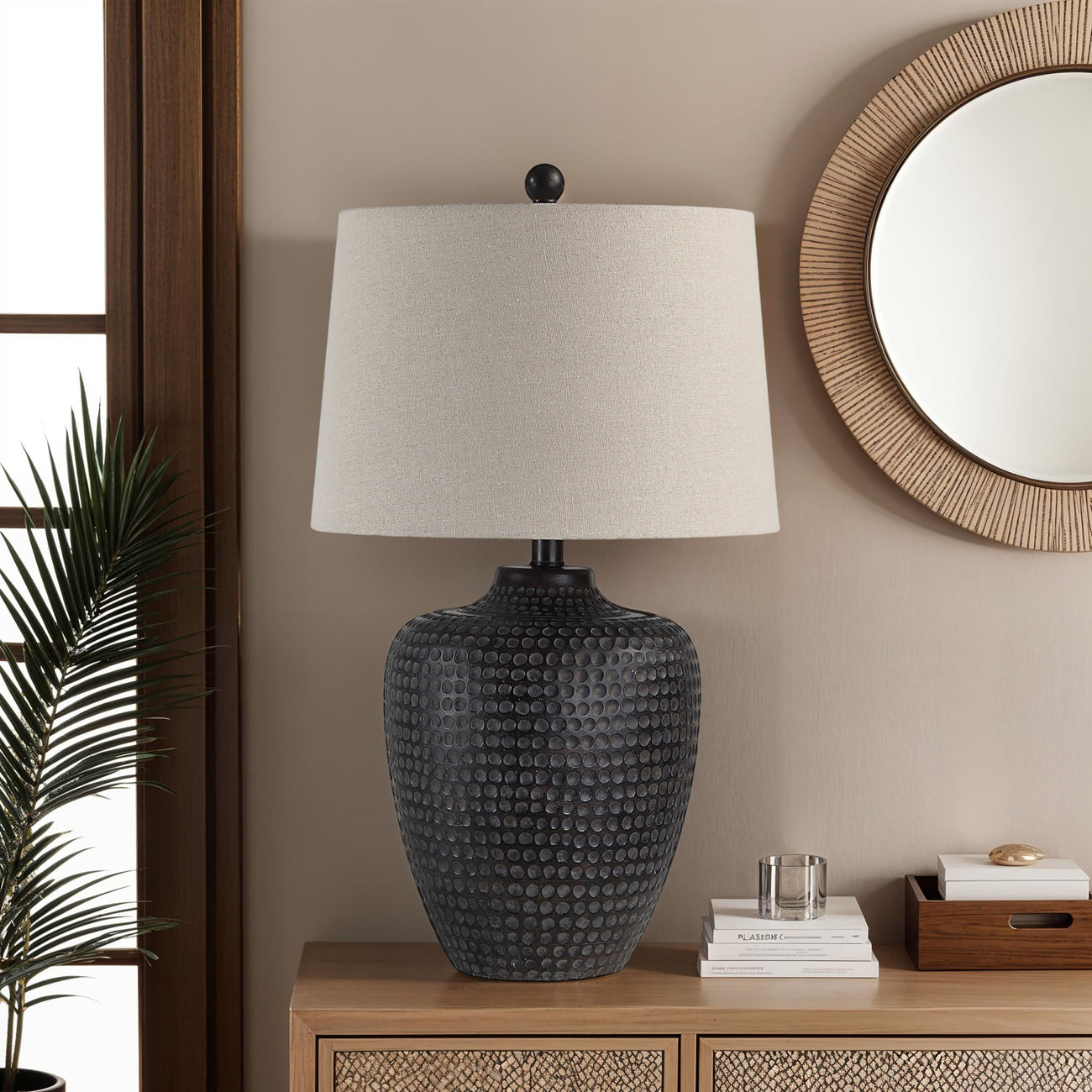 TABLE LAMP AQUA - RESIN