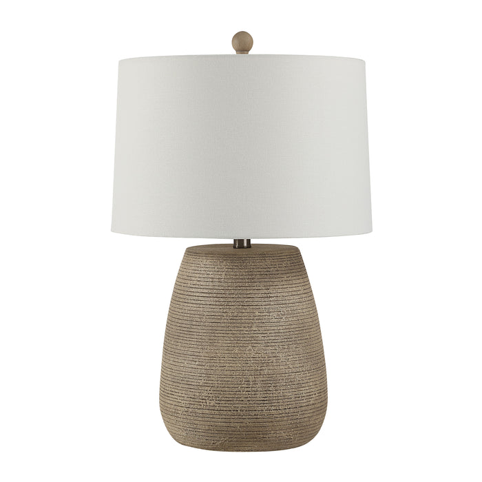 TABLE LAMP OPTIMUS - FAUX STONE